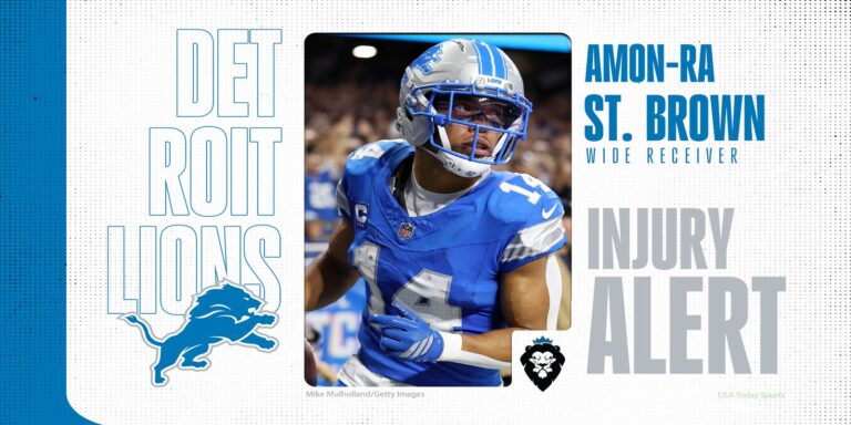 Dan Campbell Sends Lions Fans Into Panic After Grim Update on Amon-Ra St. Brown…