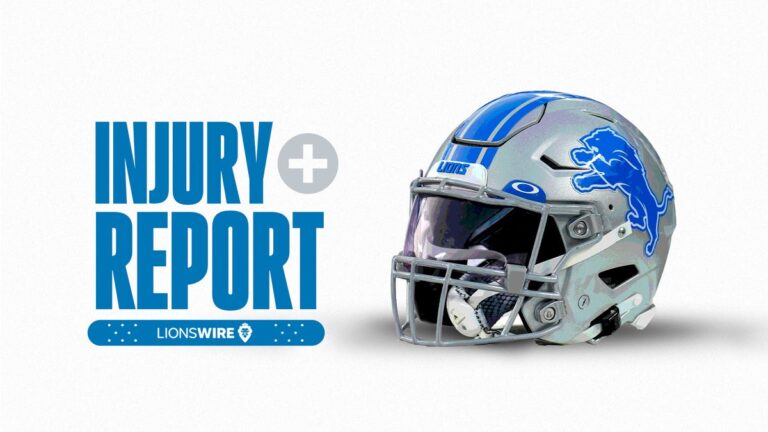 Detroit Lions Provide Key Injury Updates Ahead of Cowboys Matchup…