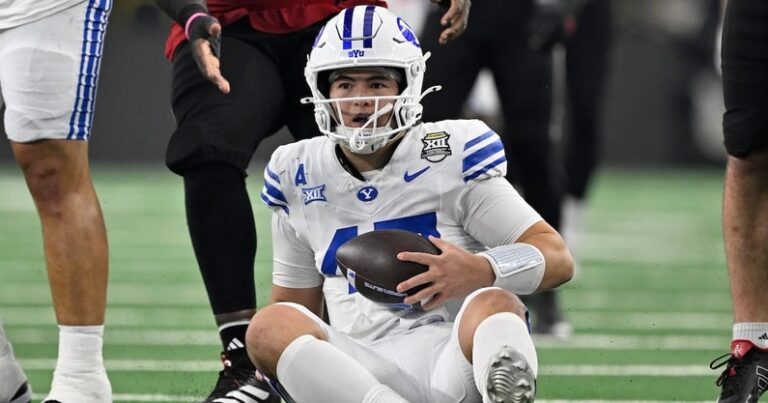BYU quarterback Bear Bachmeier Set for injury return..
