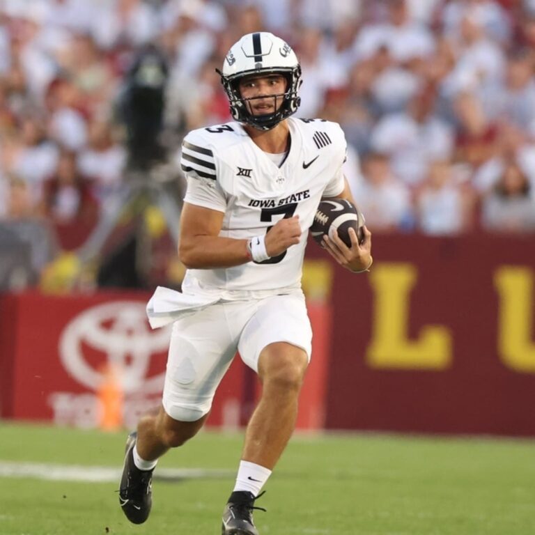 West Virginia Emerges as Potential Landing Spot for Iowa State QB Rocco Becht…
