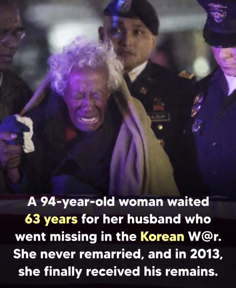 Widow Reunited With Fallen Soldier After Six Decades of Uncertainty…