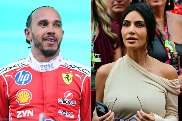 Fans Can’t Believe What Hamilton Did After Spotting Kim Kardashian in Monaco  The Monaco Grand Prix weekend delivered plenty of drama on the track, but one of the most talked-about moments came after the race when Lewis Hamilton appeared to share a special gesture with Kim Kardashian.  Fresh off an impressive podium finish for Ferrari, Hamilton celebrated with fans and his team before cameras captured what looked like a kiss blown toward the crowd. Attention quickly turned to Kardashian, who was attending the event and watching the celebrations unfold from the paddock area.  Within minutes, clips of the moment began circulating across social media, with fans speculating that the seven-time world champion’s gesture was directed at the reality TV star and businesswoman. The footage sparked a wave of reactions online, with many viewers debating the significance of the interaction.  Adding fuel to the conversation, Hamilton later spoke positively about Kardashian’s support during the Monaco weekend. While neither party commented on the viral moment itself, the exchange was enough to keep fans talking long after the checkered flag had fallen.  The incident quickly became one of the most-discussed off-track stories of the weekend, drawing attention from both Formula 1 followers and celebrity-watchers alike. As videos and photos continued to spread online, fans eagerly shared their theories about the relationship between the two high-profile figures.  Whether it was simply a friendly gesture or something more meaningful, the Monaco moment ensured that Hamilton remained at the center of the spotlight—even after another strong performance on the race track. For now, the speculation continues, and fans are watching closely for any new developments involving the Ferrari driver and Kardashian…..