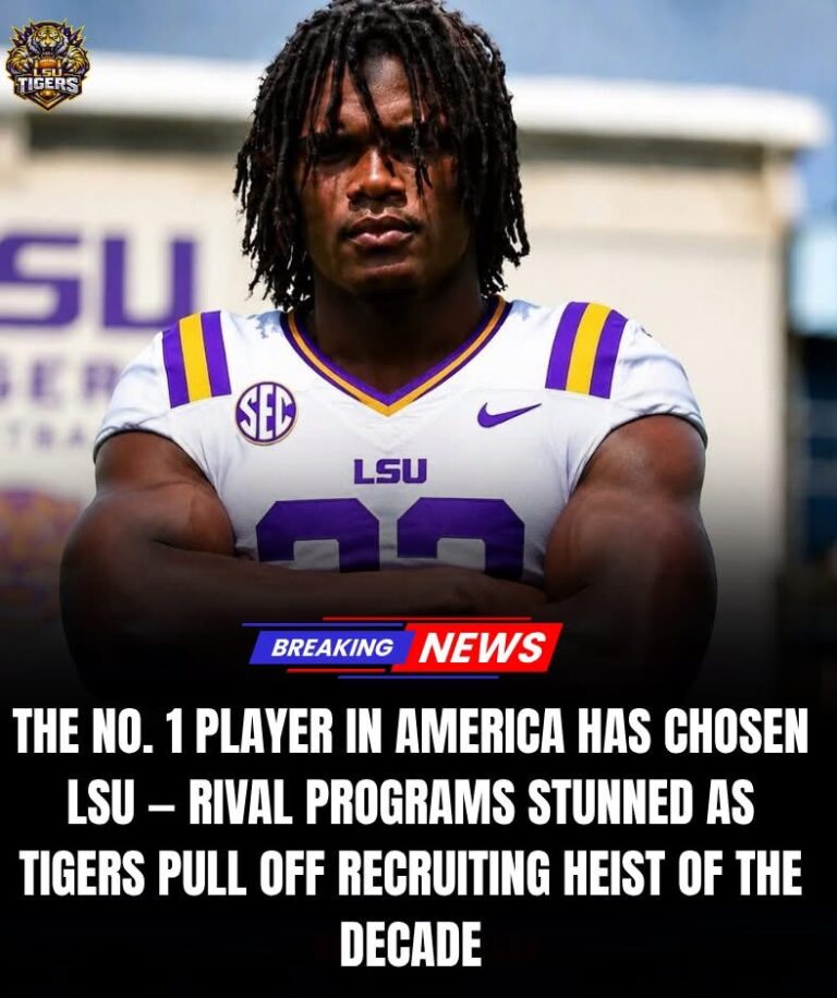 BREAKING: LSU Tigers Finally Land Generational Talent, Nation’s No. 1 Draft Prospect…