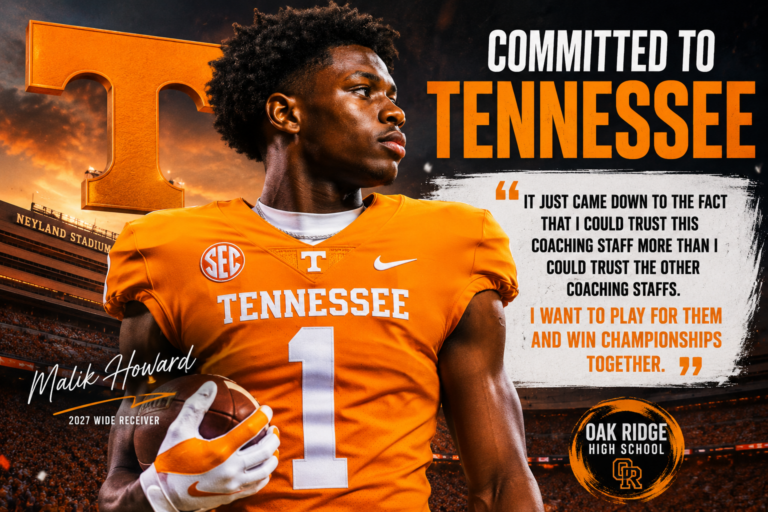“I Trust This Coaching Staff”: Four-Star WR Malik Howard Reveals Why He Chose to commit to Vols Over Alabama, Oregon and Notre Dame