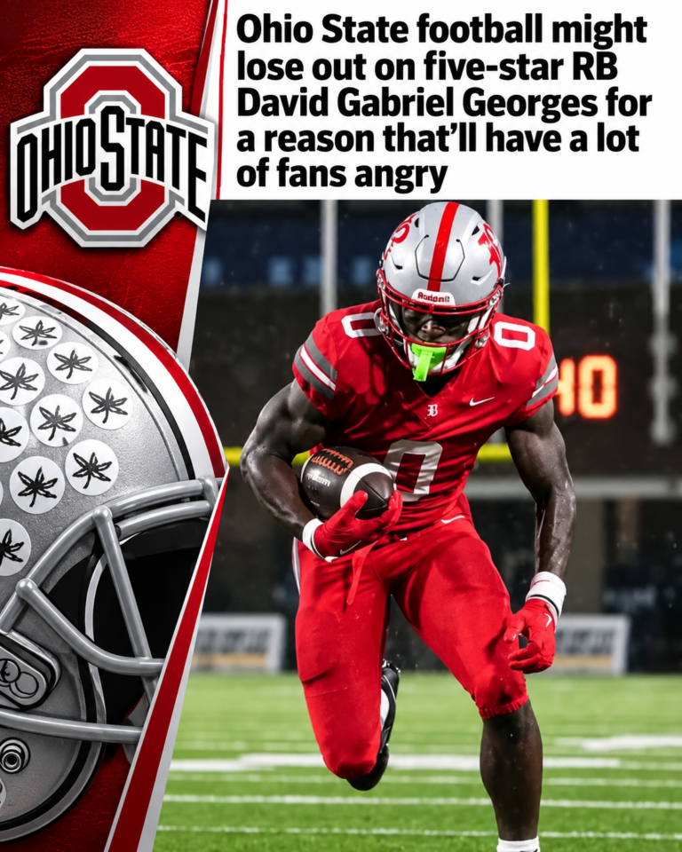 JUST IN: Ohio State Faces Intense NIL Battle for Five-Star RB David Gabriel Georges Ahead of Commitment