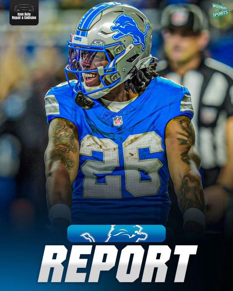 REPORT: Jahmyr Gibbs Absent from Lions Training Camp Session…