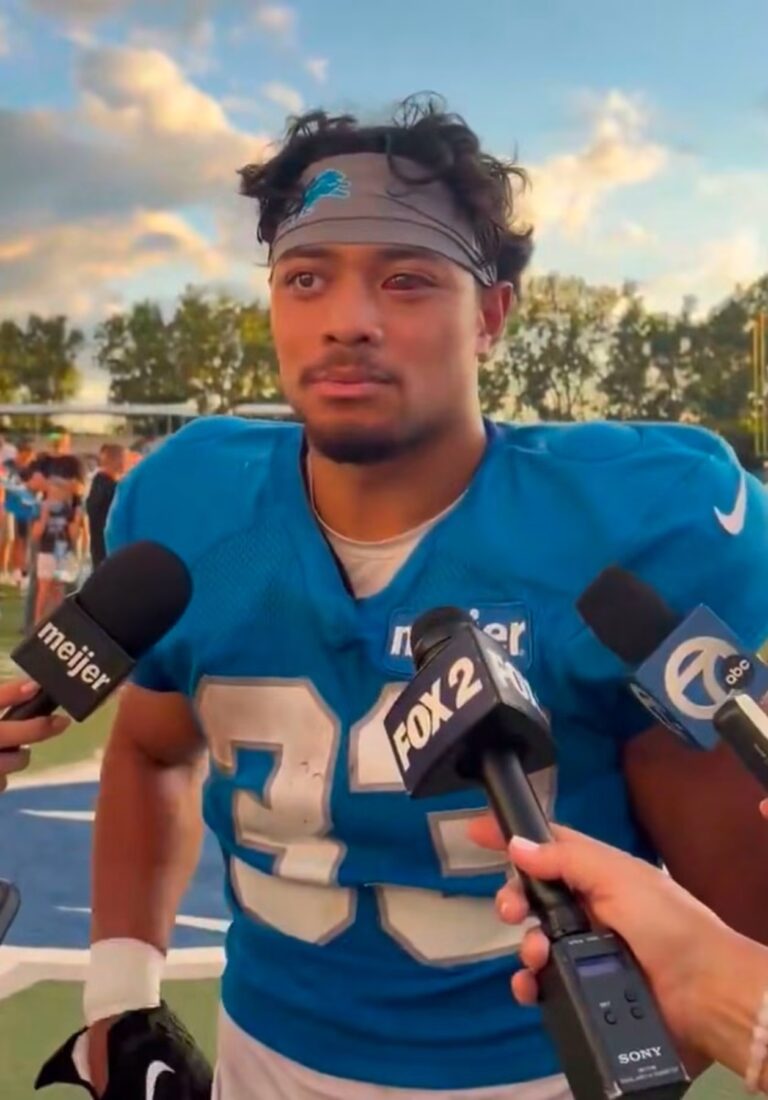 Sione Vaki BACK at Lions Camp After BRUTAL Eye Injury…