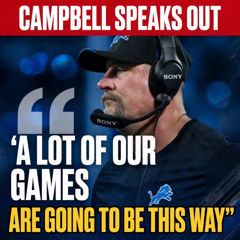 Dan Campbell Identifies Two Problems the Lions Must Fix Before It’s Too Late
