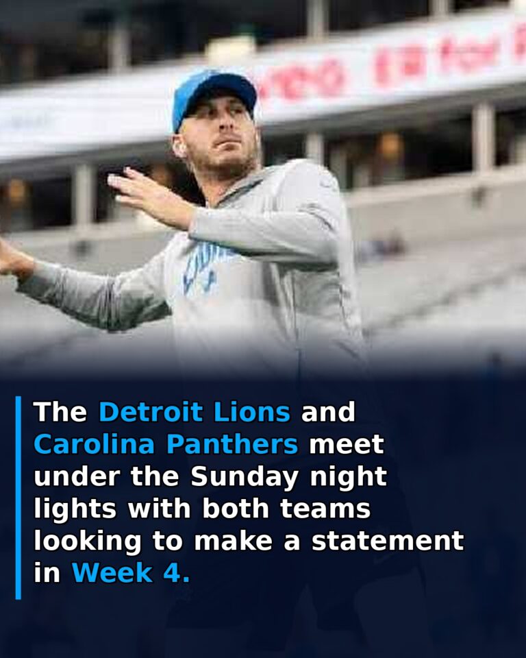 Lions vs. Panthers: Live Score Updates, Highlights and Analysis From Sunday Night Football